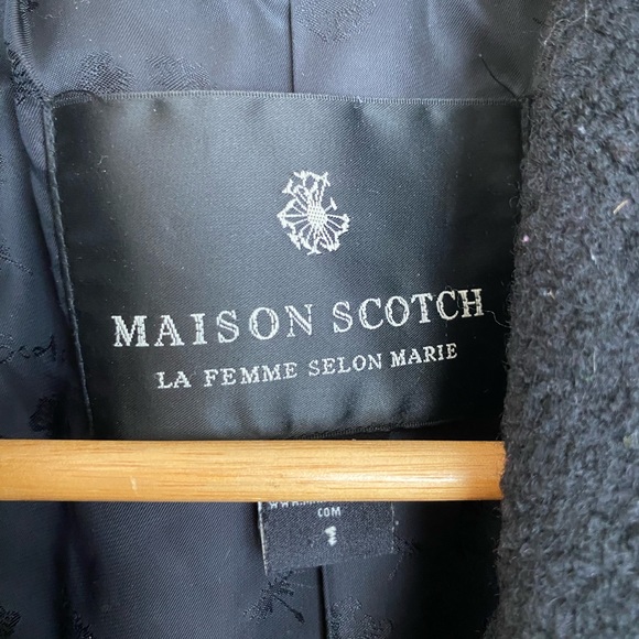 Maison Scotch double breasted classic wool coat - Picture 5 of 6